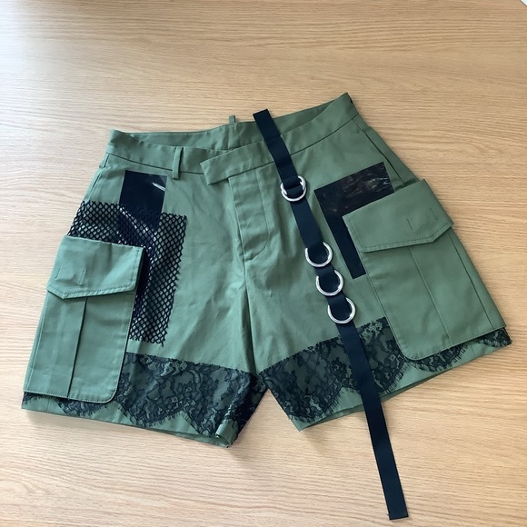 DSquared2 “Green Military Shorts” - Picture 3 of 9